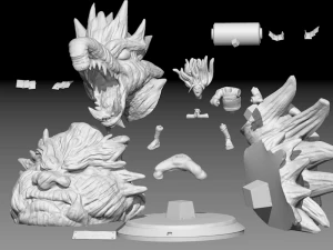 Hashirama Senju Modelo de impresión 3D