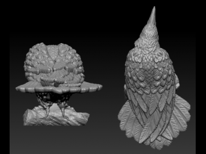 Crow 3D Print Model