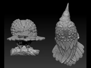 Crow 3D Print Model