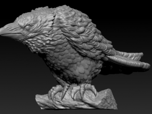 Crow 3D Print Model