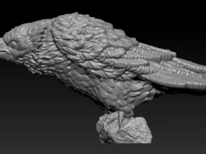 Crow 3D Print Model