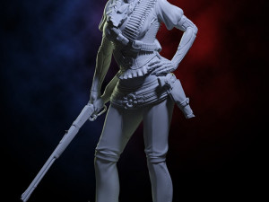 Lady Mechanika 3D प्रिंट मॉडल