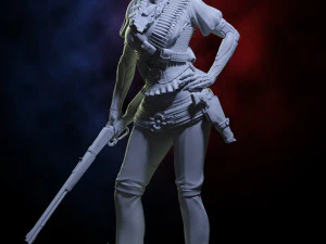 Lady Mechanika 3D Print Model