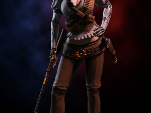 Lady Mechanika 3D प्रिंट मॉडल