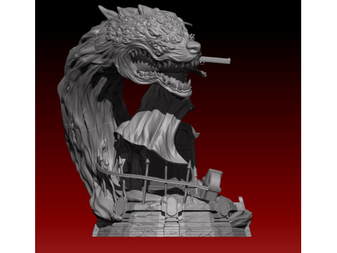 Alucard Modelo de Impressão 3D