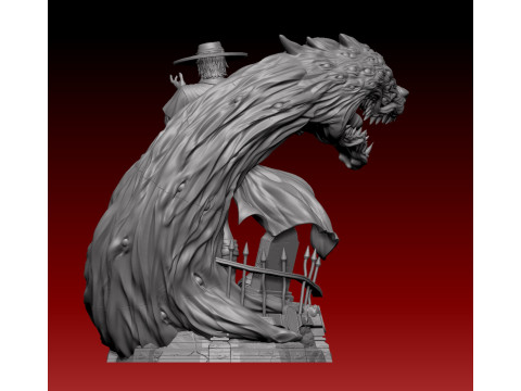 Alucard Modelo de Impressão 3D