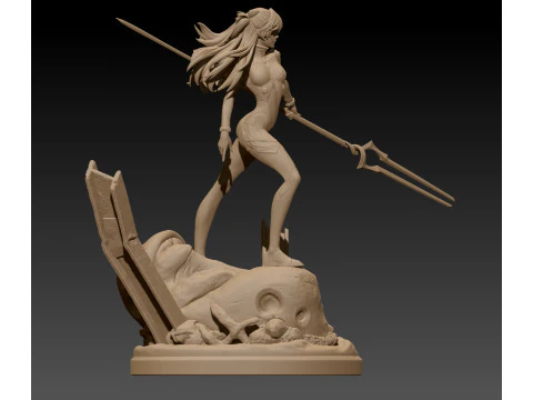 Asuka 3D Print Model