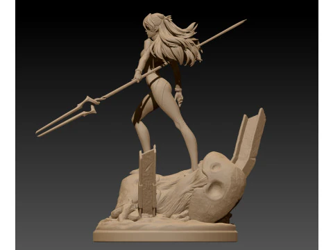 Asuka 3D Print Model