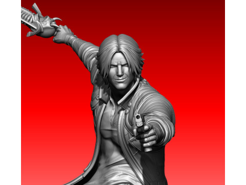 Devil May Cry Dante 3D Print Model