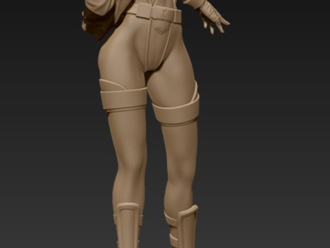 Motoko Kusanagi 3D Print Model