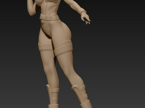 Motoko Kusanagi 3D Print Model