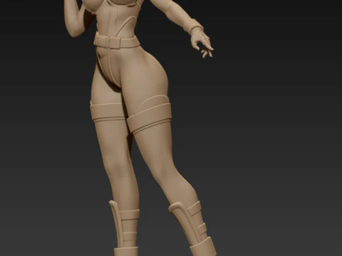 Motoko Kusanagi 3D Print Model