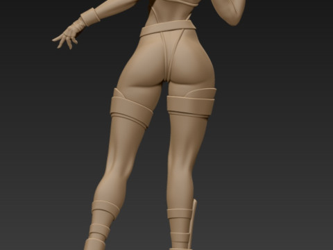 Motoko Kusanagi 3D Print Model