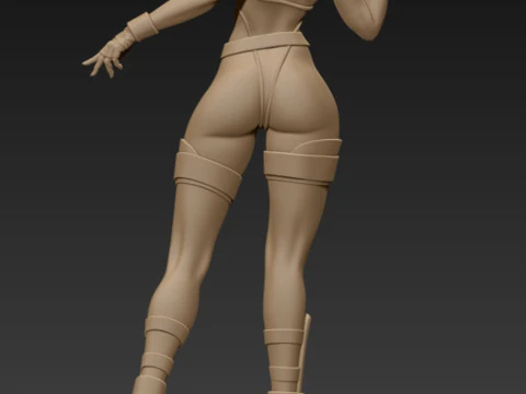 Motoko Kusanagi 3D Print Model