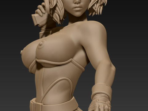 Motoko Kusanagi 3D Print Model