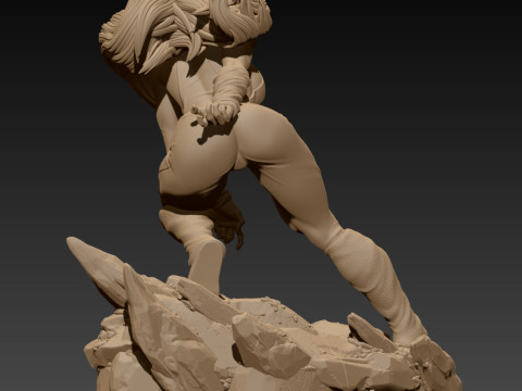 Yoruichi Shihouin Modello di stampa 3D
