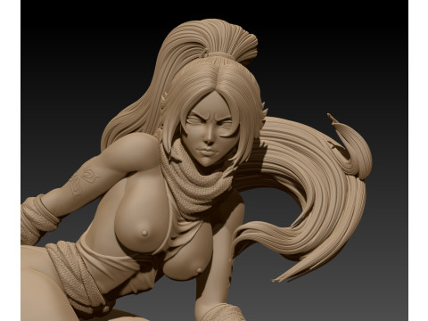 Yoruichi Shihouin Modello di stampa 3D