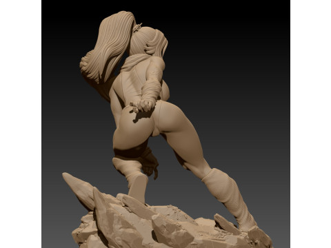 Yoruichi Shihouin Modello di stampa 3D