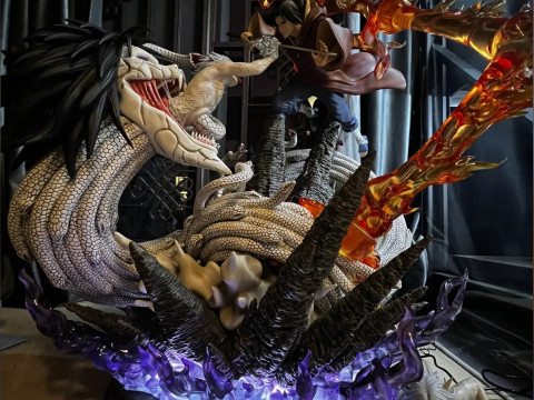 Itachi vs Kabuto Modelo de Impressão 3D