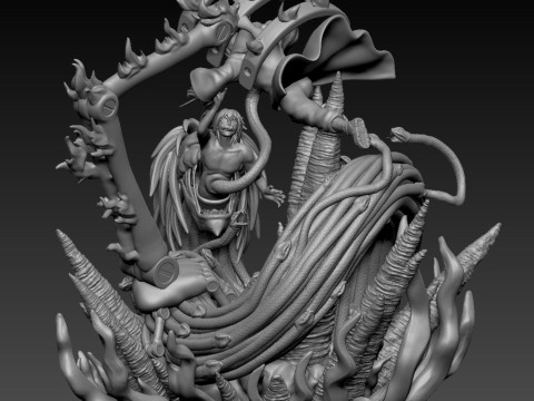 Itachi vs Kabuto Modelo de Impressão 3D