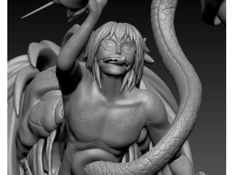 Itachi vs Kabuto Modelo de Impressão 3D