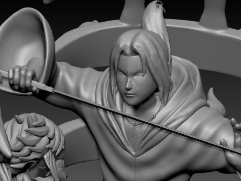 Itachi vs Kabuto Modelo de Impressão 3D