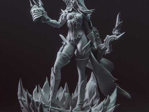 Sylvanas Windrunner 3D Принт Модель