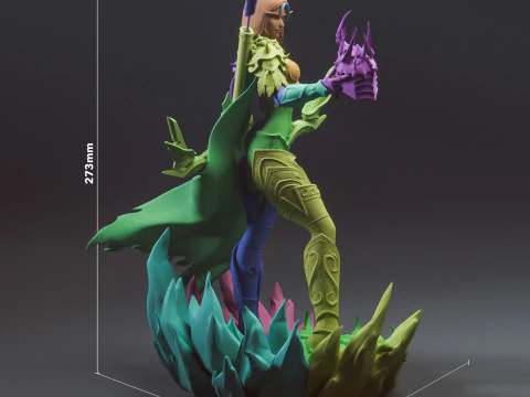 Sylvanas Windrunner 3D Print Model