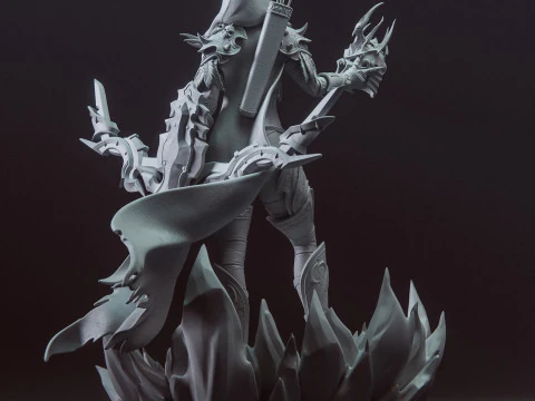 Sylvanas Windrunner 3D Print Model