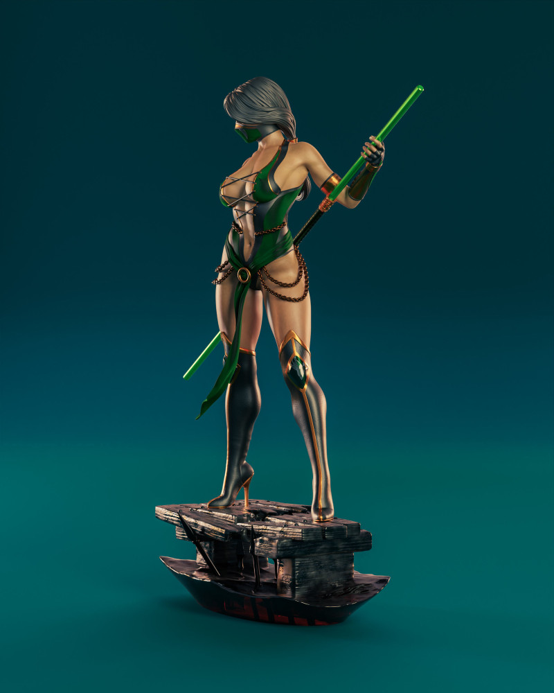 Jade MK Model Cetak 3D .c4d .max .obj .3ds .fbx .stl .blend 