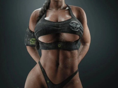 Lara Croft 3D Print Model