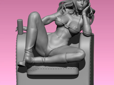 SAKURA HARUNO FROM NARUTO 3D Model