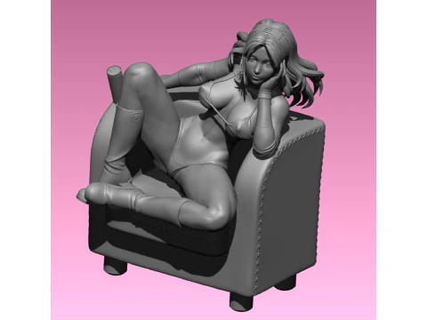 SAKURA HARUNO FROM NARUTO 3D Model