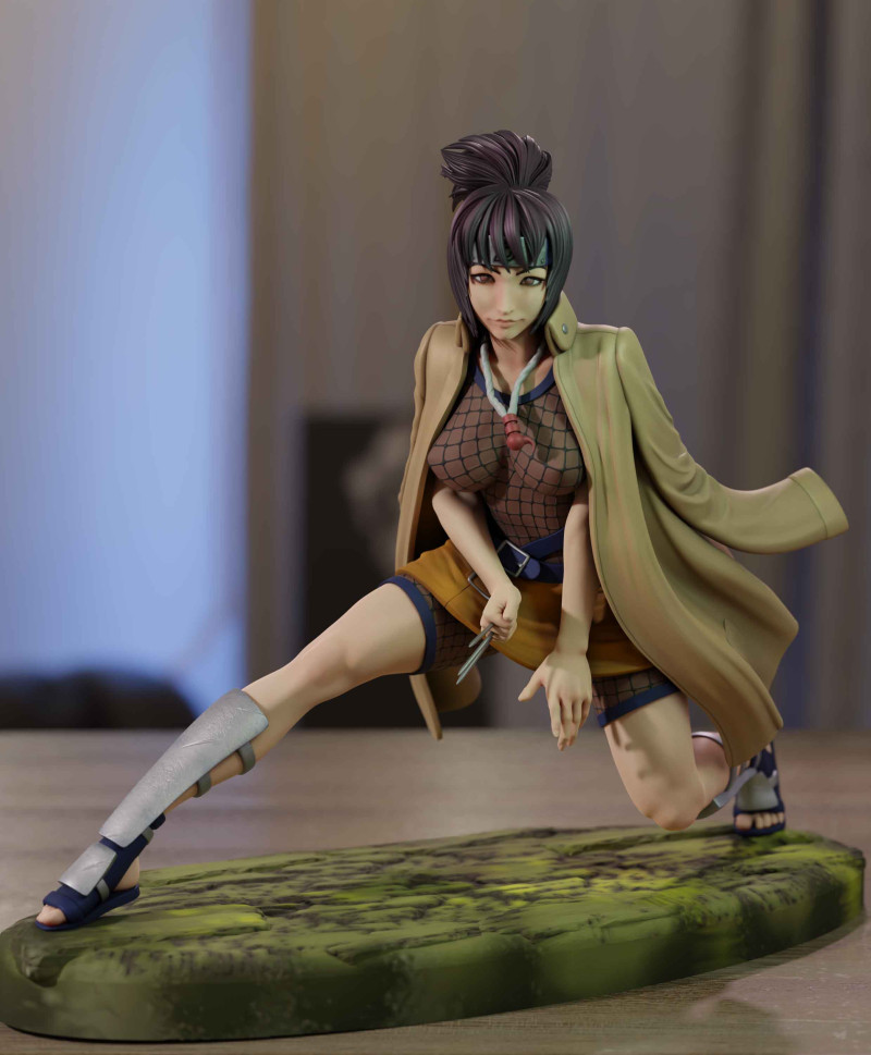 Anko Mitarashi Modelo de Impressão 3D .c4d .max .obj .3ds .fbx .stl .blend 