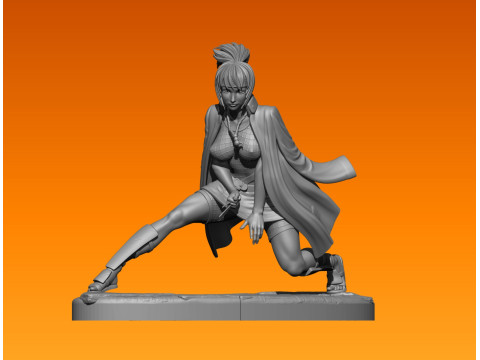 Anko Mitarashi Modelo de Impressão 3D