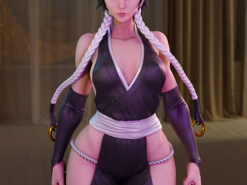 Soi Fon 3D Print Model