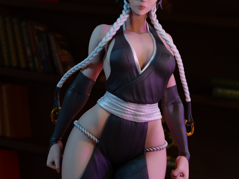 Soi Fon 3D Print Model