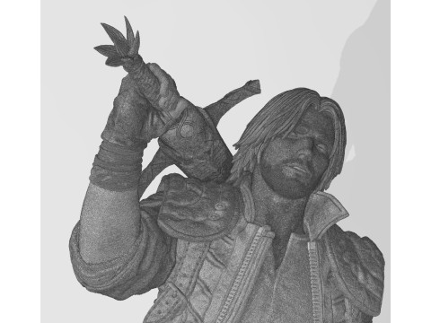 Dante - Devil May Cry 3D Baskı Modeli