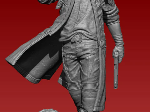 Dante - Devil May Cry 3D Print Model