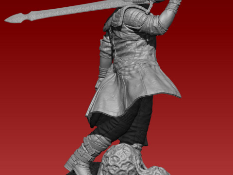 Dante - Devil May Cry 3D Baskı Modeli