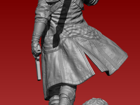 Dante - Devil May Cry 3D Baskı Modeli