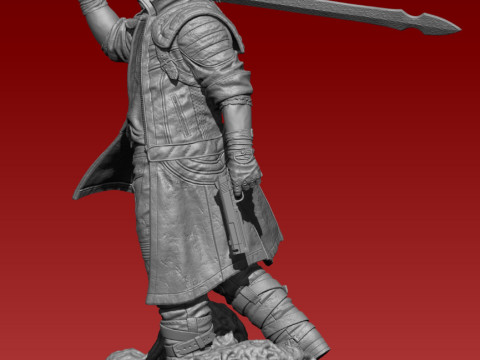 Dante - Devil May Cry 3D Baskı Modeli