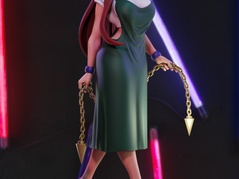 KUSHINA UZUMAKI 3D Print Model