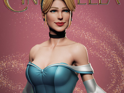 Cinderella Modelo de impresión 3D