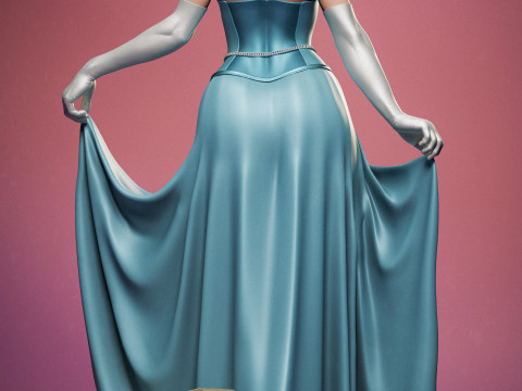 Cinderella Model do druku 3D