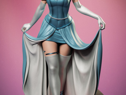 Cinderella Model do druku 3D
