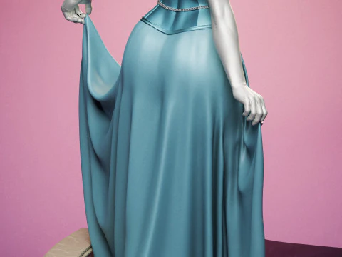 Cinderella 3D Print Model