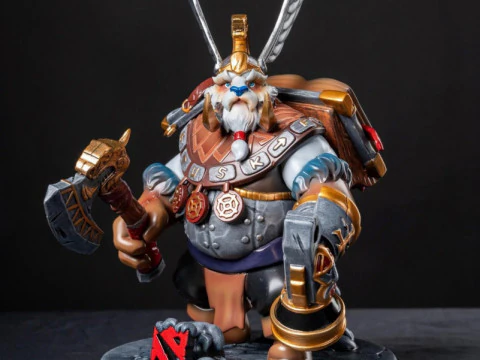 Tusk Dota 2 Model do druku 3D