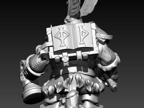 Tusk Dota 2 3D Print Model