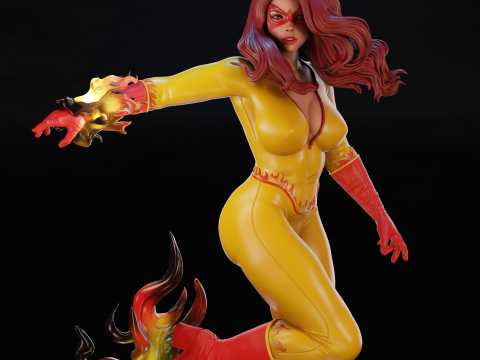 Firestar 3D Print Model
